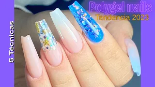 Polygel nails 2023