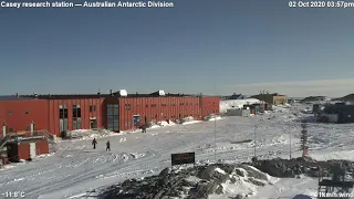 2020-10-04 Casey Station Antarctica [Timelapse] - 02:17:32 UTC
