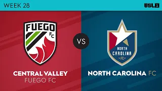 Central Valley Fuego FC v North Carolina FC: September 20, 2023