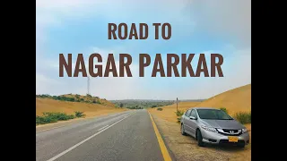 Road to NagarParkar, Pakistan.