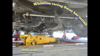 Installing the WHITELINE sway bar