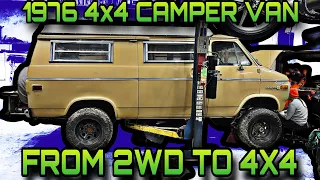 1976 4x4 Camper Van Conversion Build - The Swim Shop 4x4 Vans