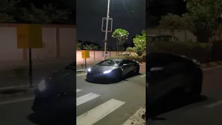 India's Loudest and fastest Lamborghini Huracan EVO equipped with Novitec exhaust in Ahmedabad