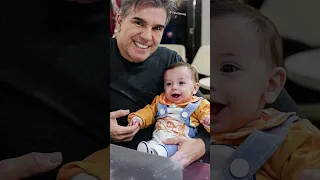 Cláudia Raia comemora cinco meses do filho Luca