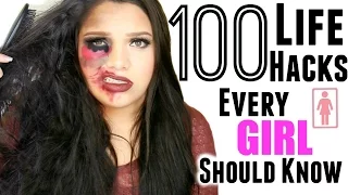 100 Beauty Life Hacks Every Girl Should Know! Ultimate Life Hacks!