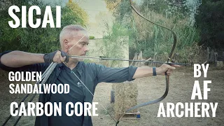 SiCai Golden Sandalwood with Carbon Core by AF Archery - Review