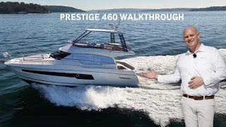 PRESTIGE 460 In-Depth Walkthrough | TMG Yachts
