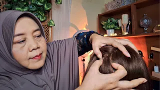 ASMR Mama Bersihkan Kepalamu dari Kutu Rambut | Scalp & Lice Check, Personal Attention
