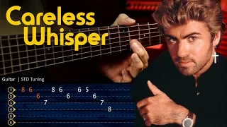 Careless Whisper - George Michael Guitar Tutorial TABS | Cover Guitarra Christianvib