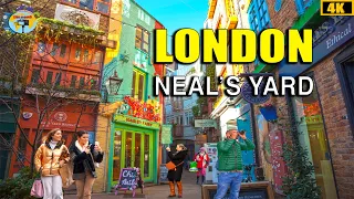 London, Oxford street To Neal's Yards 4K