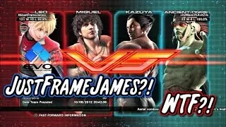 Tekken Tag Tournament 2 (TTT2) - Fighting VS JustFrameJames?! | Rank Match