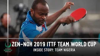 Team Nigeria in Tokyo | ZEN-NOH 2019 ITTF Team World Cup