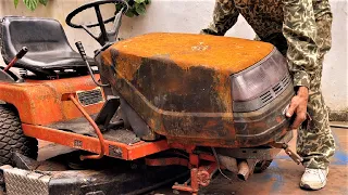 Kubota Off-Road Lawn Mower Complete Restoration Project // Top-Notch Renovation Skills