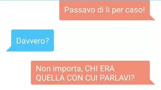 Chat tra fidanzato e fidanzata-psicopatica