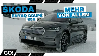 Was für ein Upgrade - Škoda Enyaq Coupé 85x