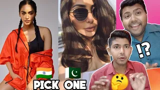 Pakistani Fashion Models Vs Indian Fashion Models | Reaction