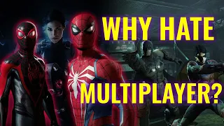 The Illogical HATRED of MULTIPLAYERS!!! Spider-Man, Batman, Star Wars!