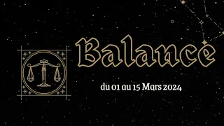 ♎ Balance ♎ du 01 au 15 Mars 2024 😊 De très bonnes NOUVELLES !!! 💫🌞🥳🤩🌟