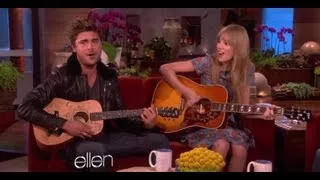 Taylor Swift & Zac Efron Duet for Ellen DeGeneres