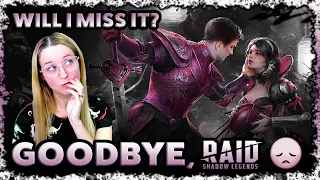 I QUIT 😢 Temporarily? Forever? IDK..  ★ RAID: Shadow Legends ★