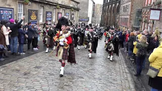 Highlights of 4 Scots "The Highlanders" on The Royal Mile 2018