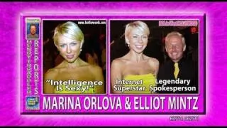 Sexy Philologist Marina Orlova & Legendary Spokesperson Elliot Mintz at BOA