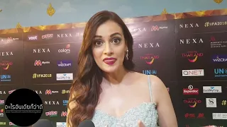 Dia Mirza at the IIFA 2018 BANGKOK (Green Carpet Interview)