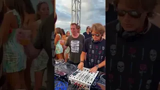 HERNAN CATTANEO B2b NICK WARREN | Miami Music Week | TechnnoTV #shorts