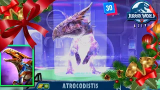 Red Hybrid! Unique ATROCODISTIS UNLOCKED, TURNS 30 on Same Day!! 🥳 Jurassic World Alive 2.20 Update!