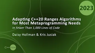 Adapting C++20 Ranges Algorithms for Most Metaprogramming Needs in Fewer Than 1,000 Lines of Code