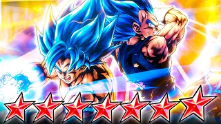 (Dragon Ball Legends) ACTUAL GOD OF LEGENDS! 14 STAR LF SSGSS GOKU & VEGETA DO LITERALLY EVERYTHING!