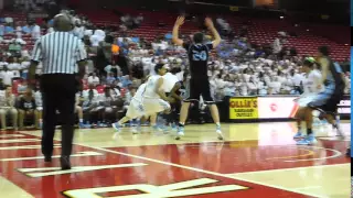 Huntingtown/C.M. Wright boys basketball 3A state semifinals 03/10/15