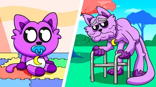 BIRTH to DEATH of CATNAP... (Cartoon Animation)