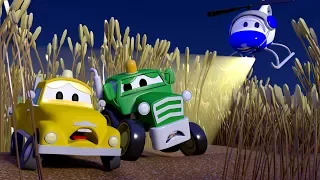 Harvey the Harvester and the sneaking babies ! The Car Patrol in Car City l Cartoons for Children