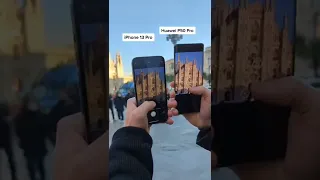 Huawei P50 pro vs iPhone 13 pro camera zoom test.