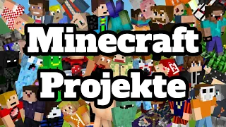 Es gab SEHR VIELE deutsche Minecraft Projekte 🎮