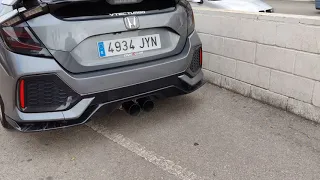 Escape Artesanal 2.5" Civic 1.5t 2017