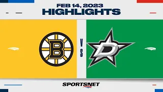 NHL Highlights | Bruins vs. Stars - February 14, 2023
