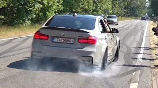 BMW M Cars Leaving Bimmerfest 2023! MHX650, MH4 GTR, NEW M2, XM, M3 F81, M4 CSL, M5 V10, E30 V8..