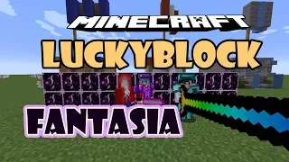 Minecraft LuckyBlock Fantasia - ขวานพี่มันโหดนะน้อง FT.KNCraZy , MrTeekung