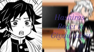 Hashiras react to giyuu angst || no gyomei/tengen || CapCut kept crashing😭