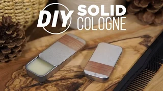 DIY Solid Wax Cologne- HGTV Handmade