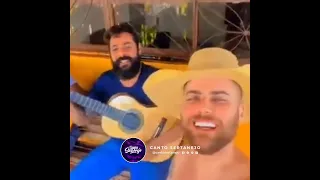 Zé Neto (@zncoficial ) e João Carreiro (@joaocarreirooficial ) cantando moda de viola na fazenda !