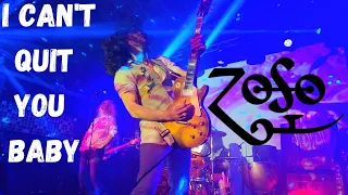 Led Zeppelin's 'I Can't Quit You Baby': Blues Masterpiece - Performance by ZoSo 2023