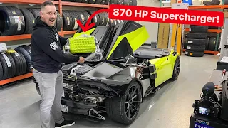 SUPERCHARGING LAMBORGHINI HURACAN VELOCE APERTA V10