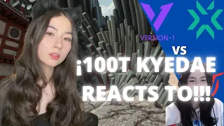KYEDAE REACTS TO 100T vs V1 | Map 2 (Haven) | VCT NA St 3 Ch 1 Closed Qualifier: Upper Quarterfinals