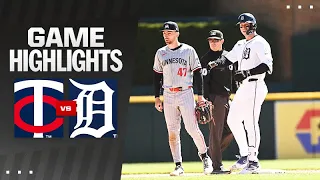 Twins vs. Tigers Game 1 Highlights (4/13/24) | MLB Highlights