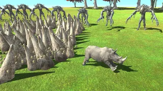 Only Fast Runners Will Escape from SCOURGE ROAD - Animal Revolt Battle Simulator