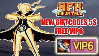 AFK Ninja Tale New Giftcodes - Free 5$ & Free VIP6 Naruto Idle RPG