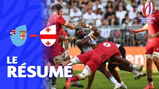 Fidji - Géorgie : le RÉSUMÉ du match ! (Coupe du monde de Rugby 2023)